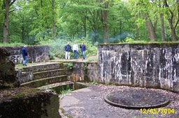 Coucy-le-Chateau, Emplacement Grosse Bertha